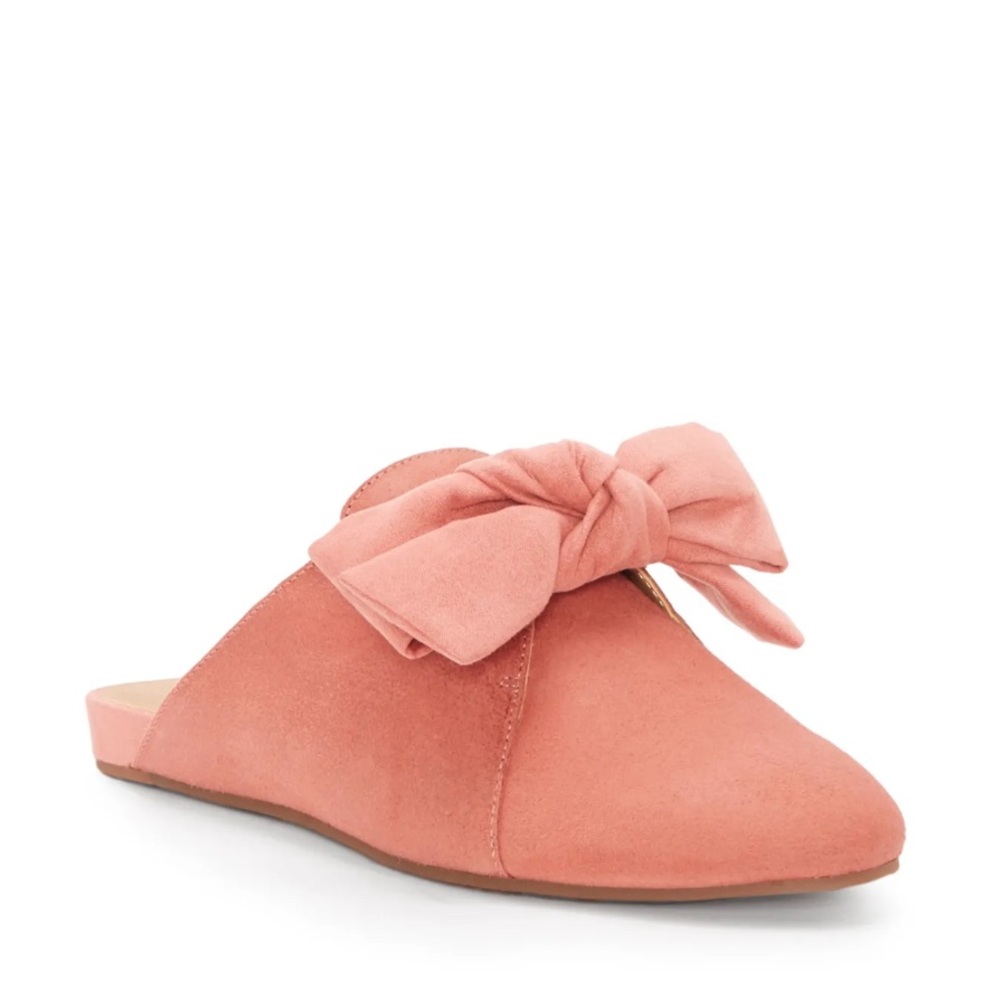 Lucky Brand Coral Bow Mules